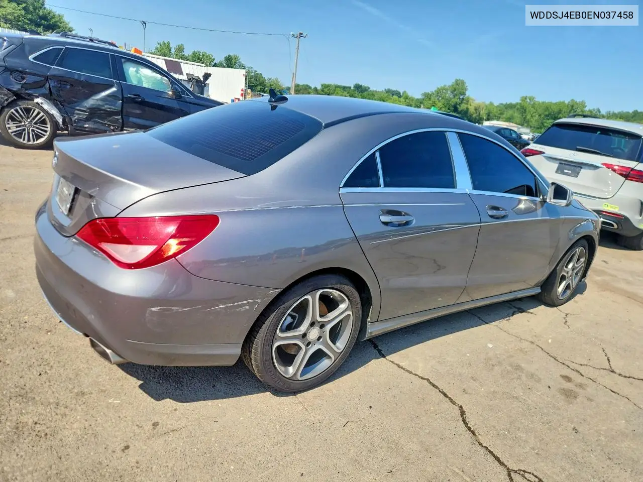 2014 Mercedes-Benz Cla 250 VIN: WDDSJ4EB0EN037458 Lot: 59342026