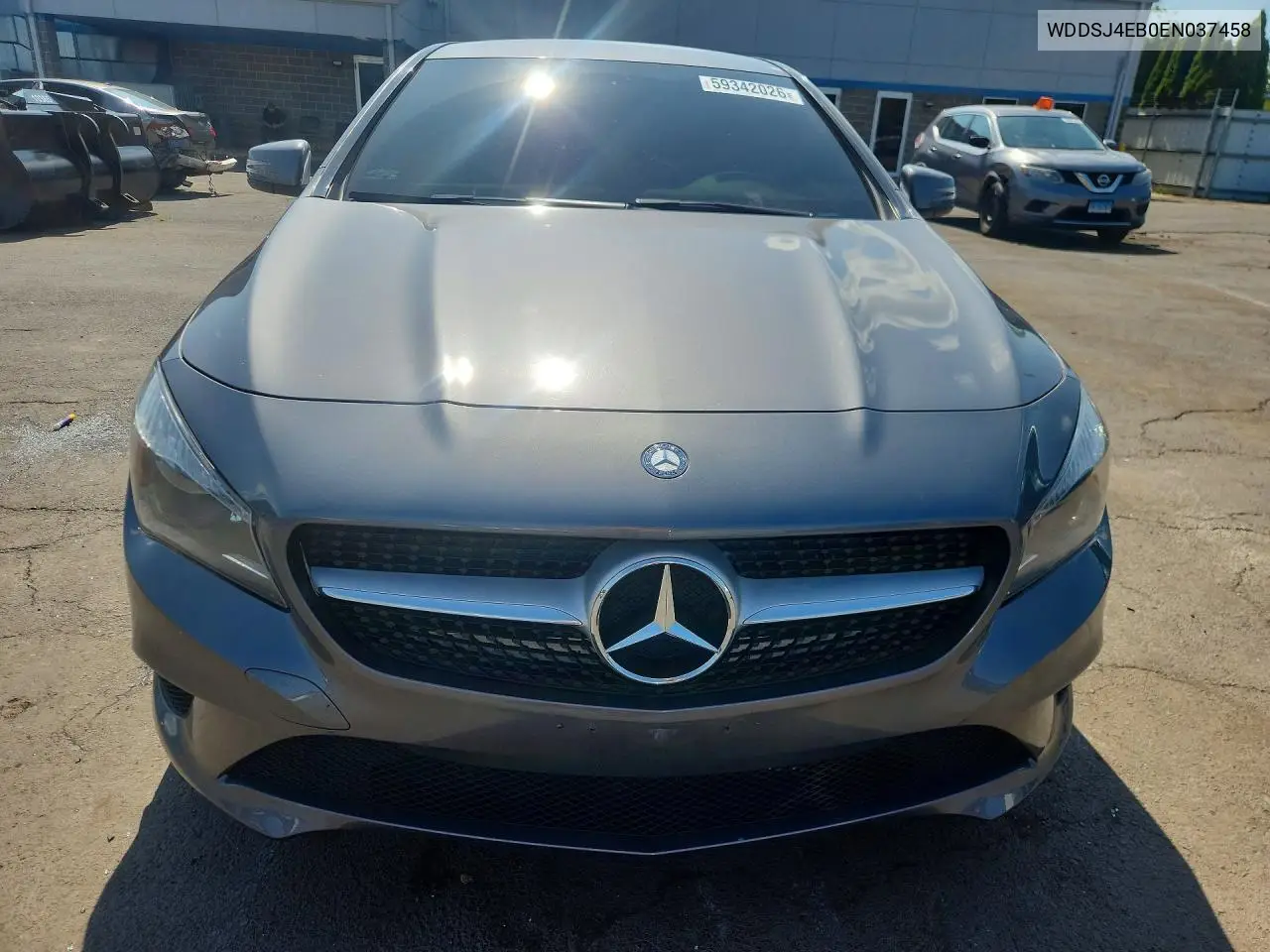 2014 Mercedes-Benz Cla 250 VIN: WDDSJ4EB0EN037458 Lot: 59342026