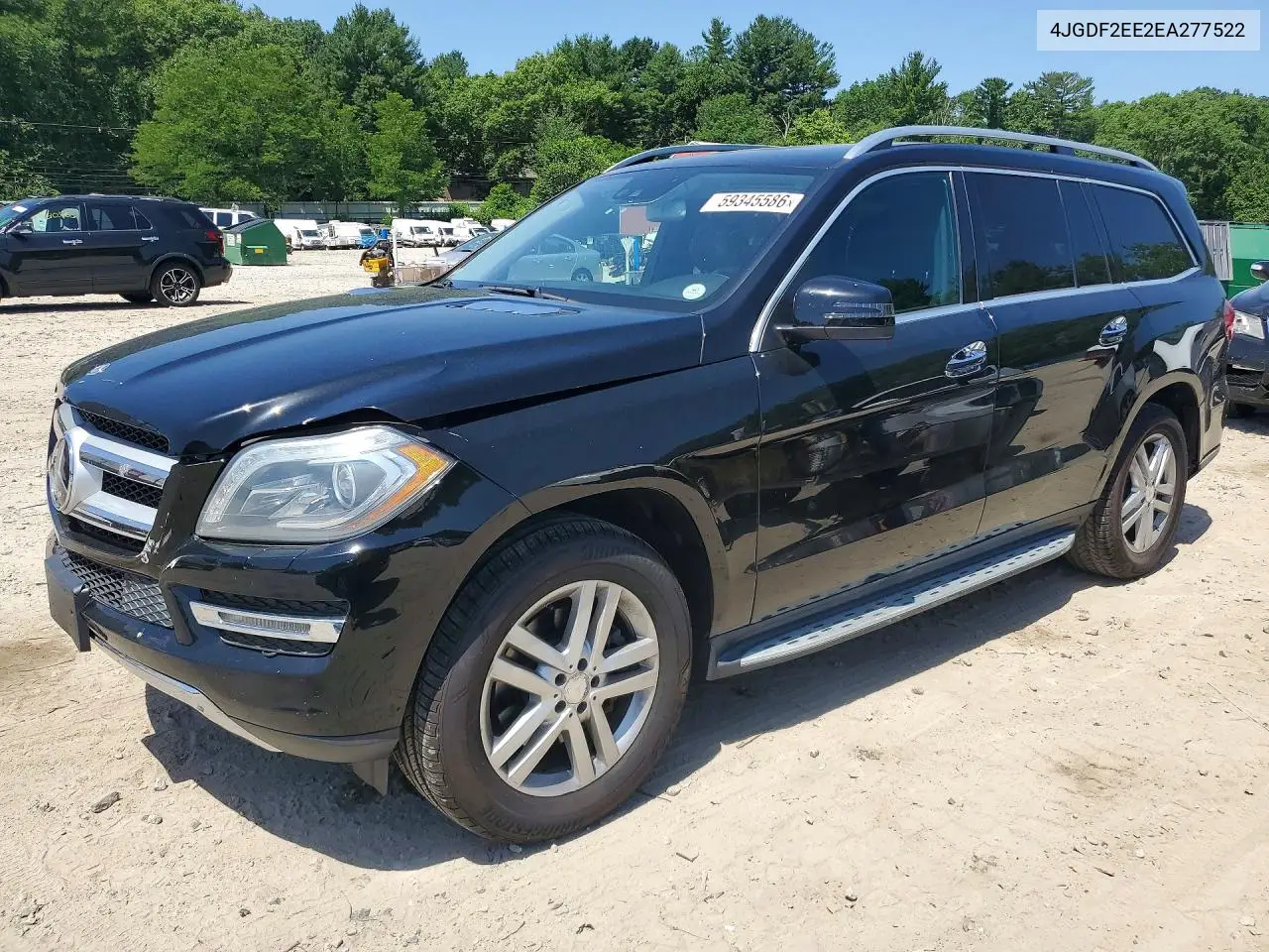 2014 Mercedes-Benz Gl 350 Bluetec VIN: 4JGDF2EE2EA277522 Lot: 59345586