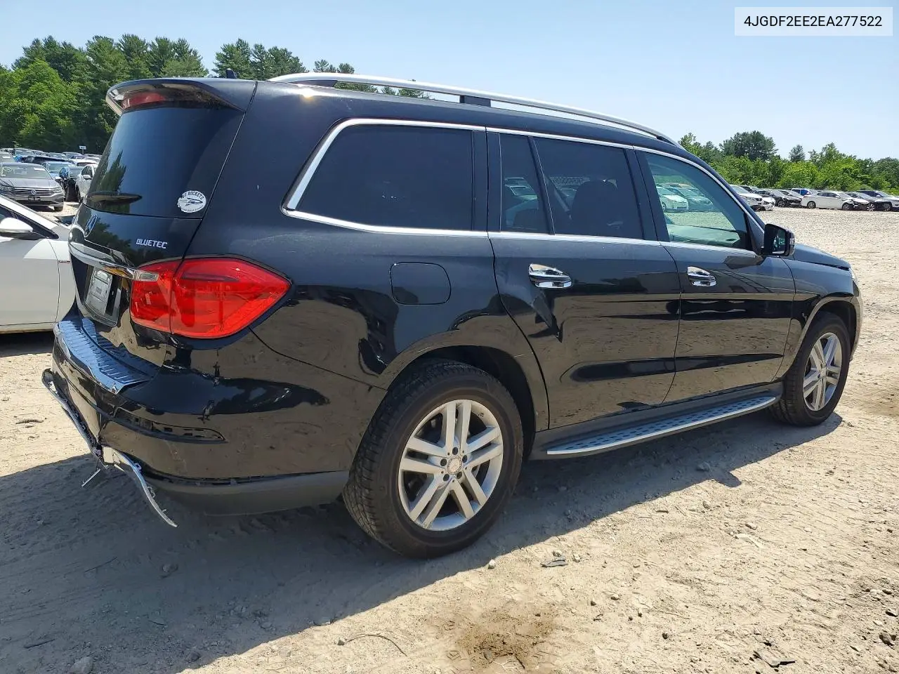 2014 Mercedes-Benz Gl 350 Bluetec VIN: 4JGDF2EE2EA277522 Lot: 59345586