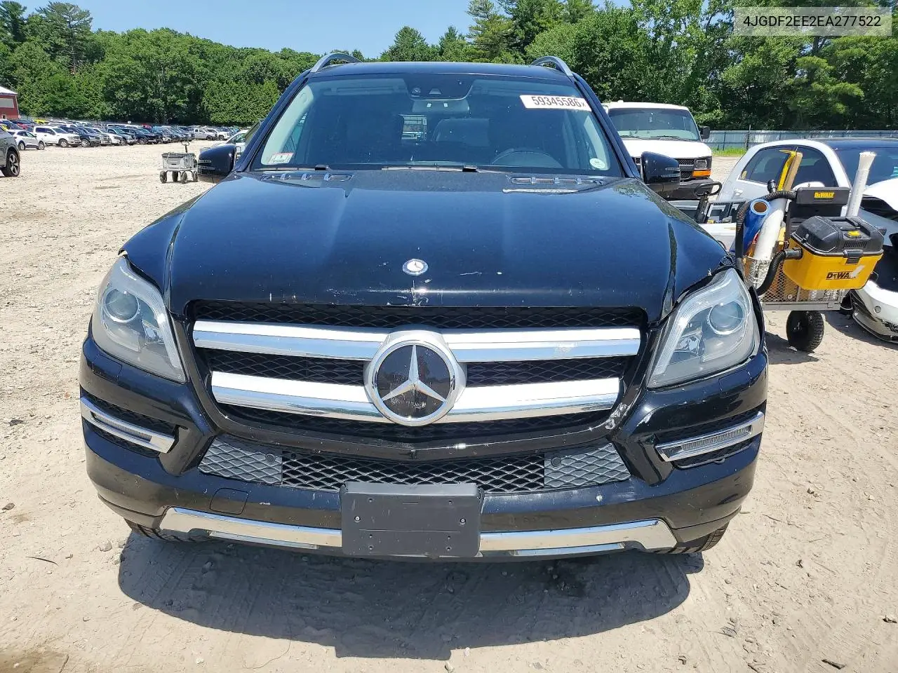2014 Mercedes-Benz Gl 350 Bluetec VIN: 4JGDF2EE2EA277522 Lot: 59345586