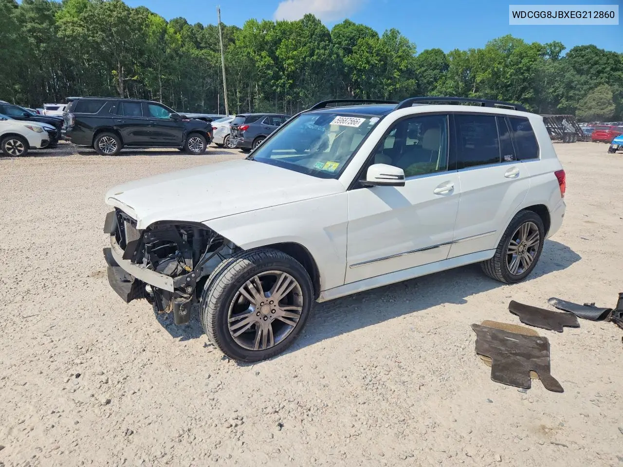 2014 Mercedes-Benz Glk 350 4Matic VIN: WDCGG8JBXEG212860 Lot: 59687566