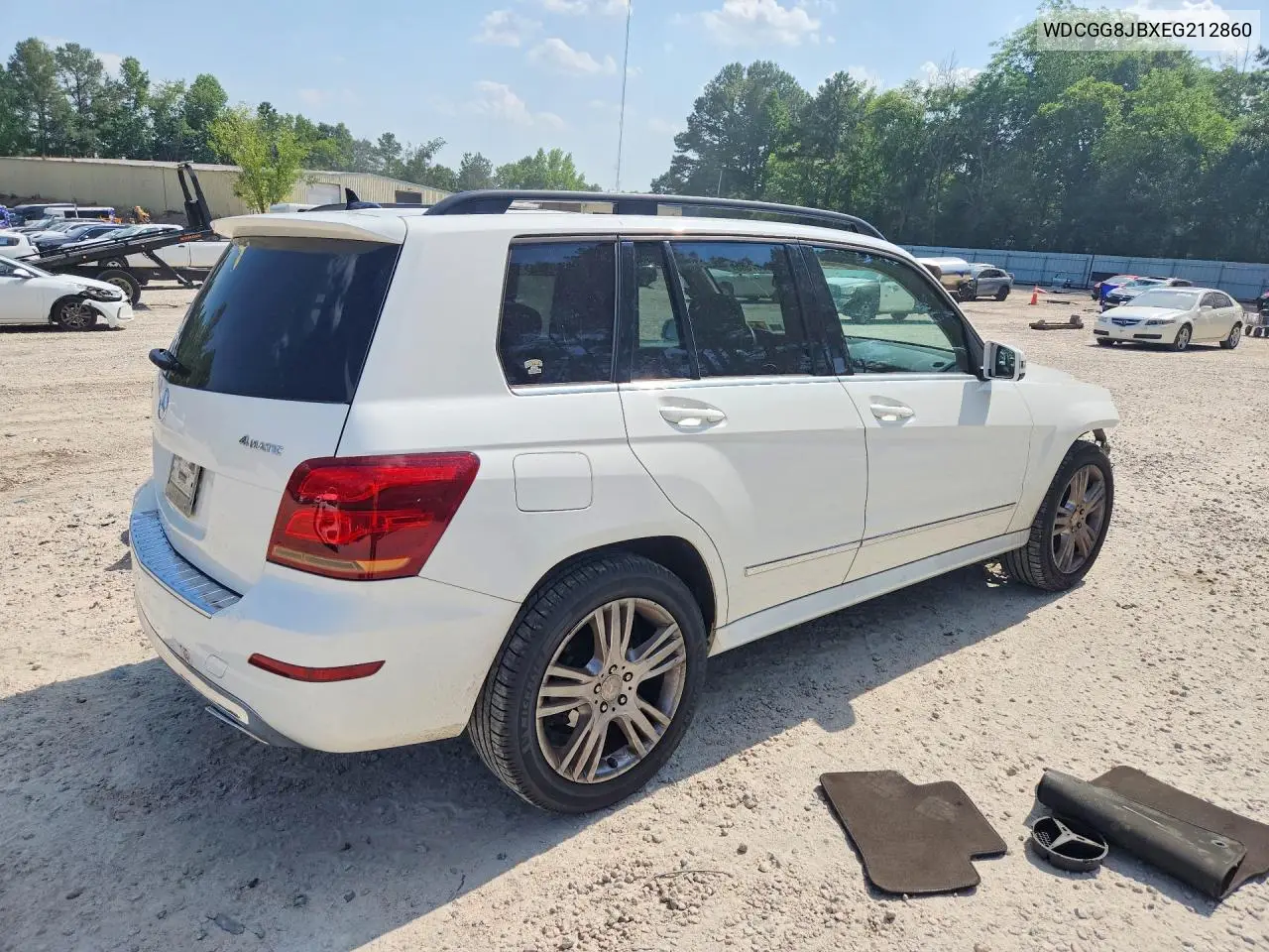 2014 Mercedes-Benz Glk 350 4Matic VIN: WDCGG8JBXEG212860 Lot: 59687566