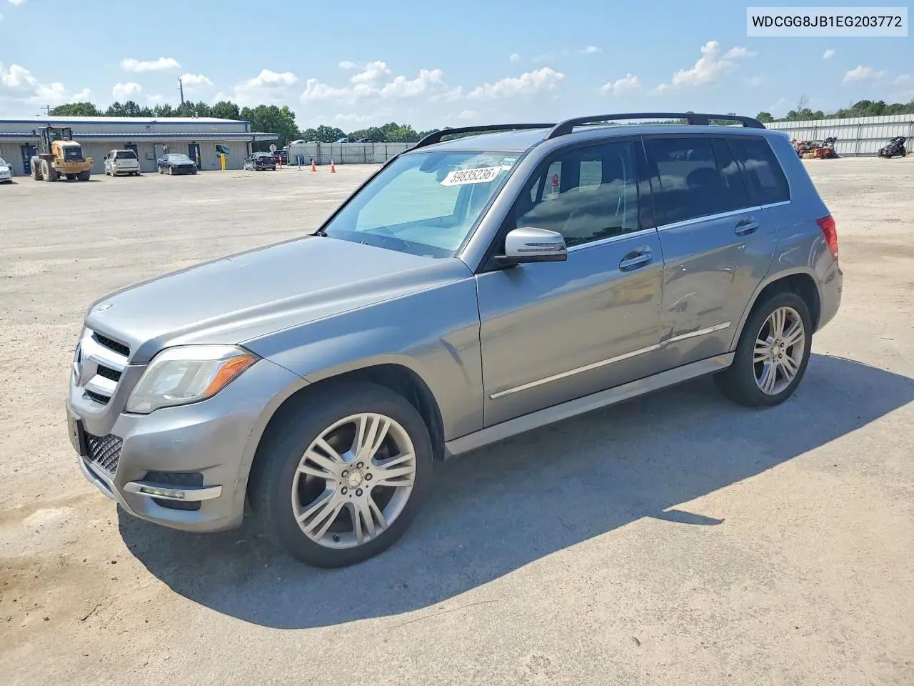 2014 Mercedes-Benz Glk 350 4Matic VIN: WDCGG8JB1EG203772 Lot: 59835236