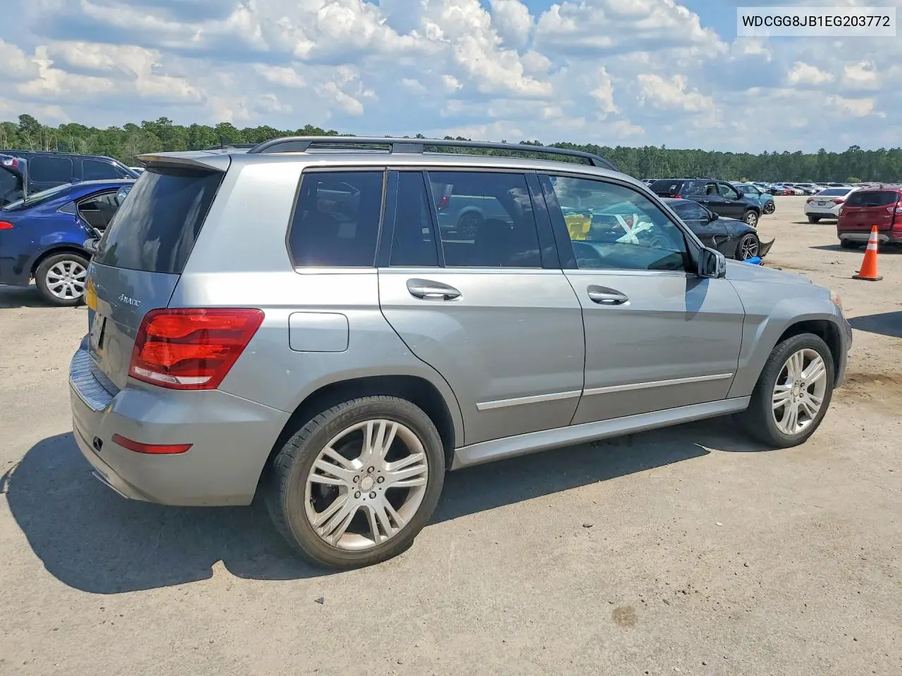 2014 Mercedes-Benz Glk 350 4Matic VIN: WDCGG8JB1EG203772 Lot: 59835236