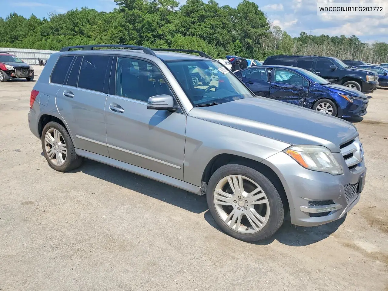 2014 Mercedes-Benz Glk 350 4Matic VIN: WDCGG8JB1EG203772 Lot: 59835236