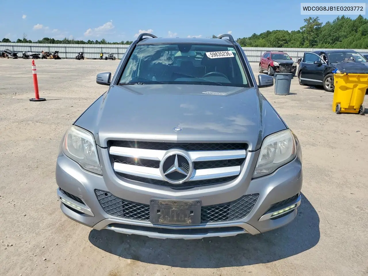 2014 Mercedes-Benz Glk 350 4Matic VIN: WDCGG8JB1EG203772 Lot: 59835236