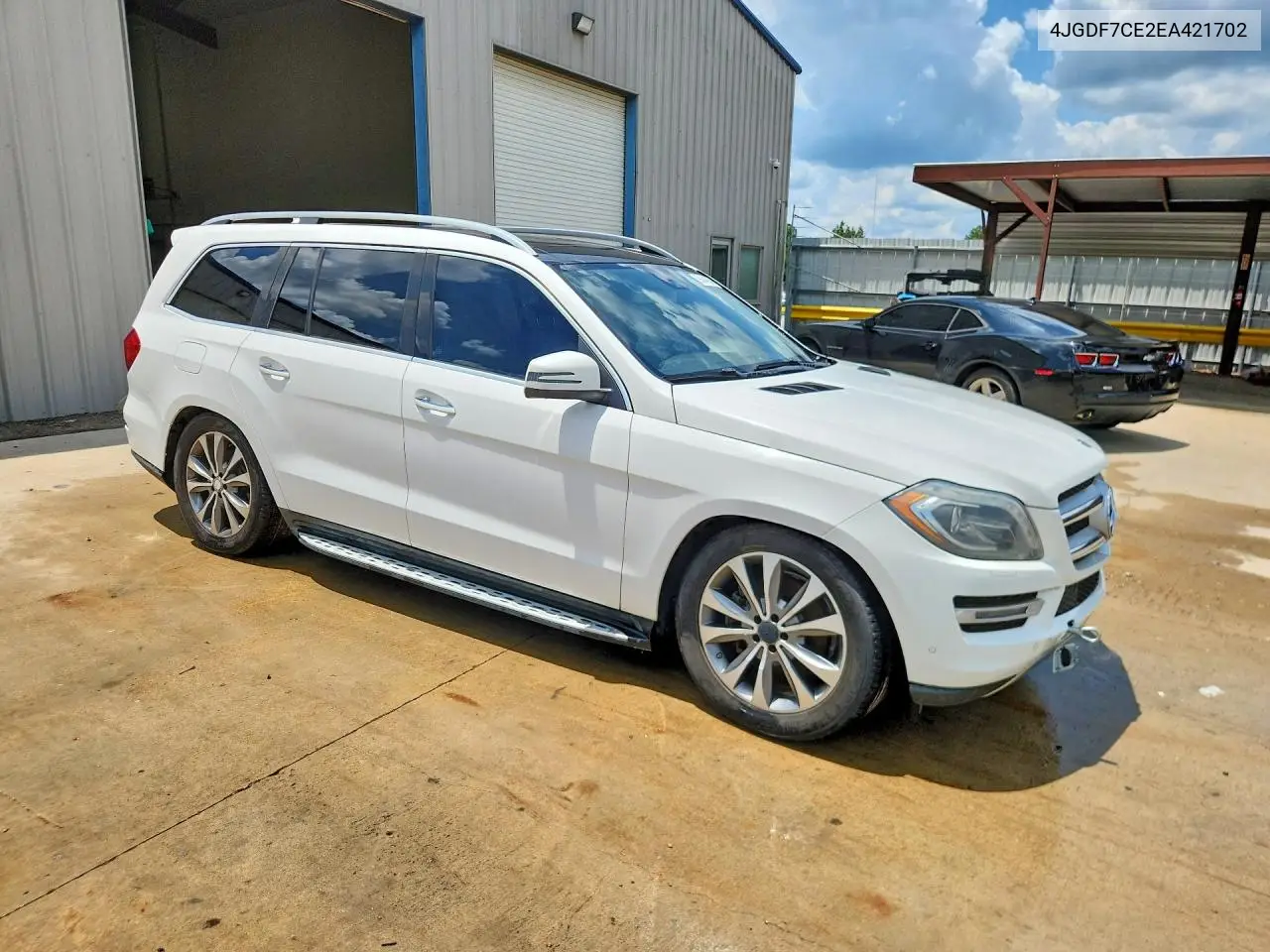2014 Mercedes-Benz Gl 450 4Matic VIN: 4JGDF7CE2EA421702 Lot: 59844356