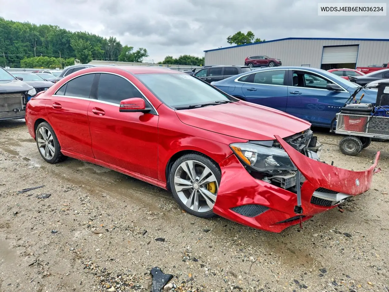 2014 Mercedes-Benz Cla 250 VIN: WDDSJ4EB6EN036234 Lot: 59911156