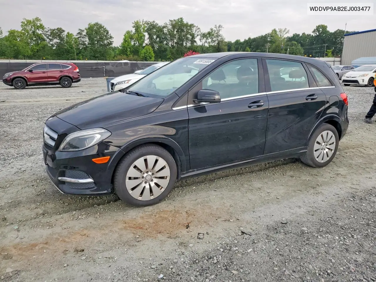 2014 Mercedes-Benz B Electric VIN: WDDVP9AB2EJ003477 Lot: 59915666