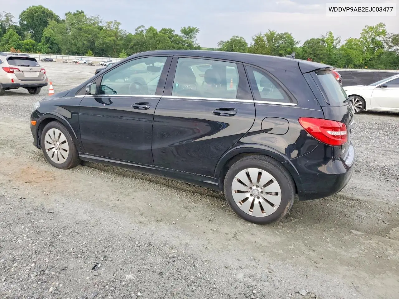 2014 Mercedes-Benz B Electric VIN: WDDVP9AB2EJ003477 Lot: 59915666
