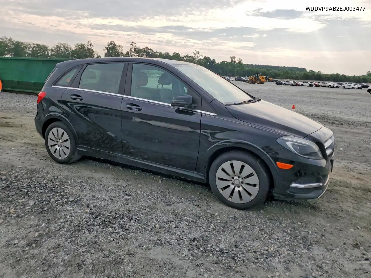 2014 Mercedes-Benz B Electric VIN: WDDVP9AB2EJ003477 Lot: 59915666