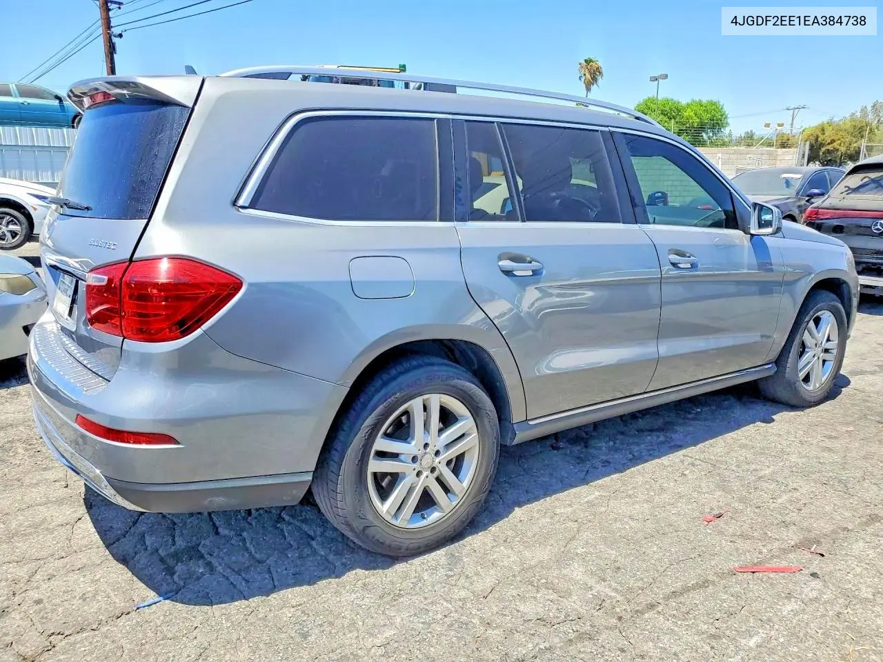 2014 Mercedes-Benz Gl 350 Bluetec VIN: 4JGDF2EE1EA384738 Lot: 59921276