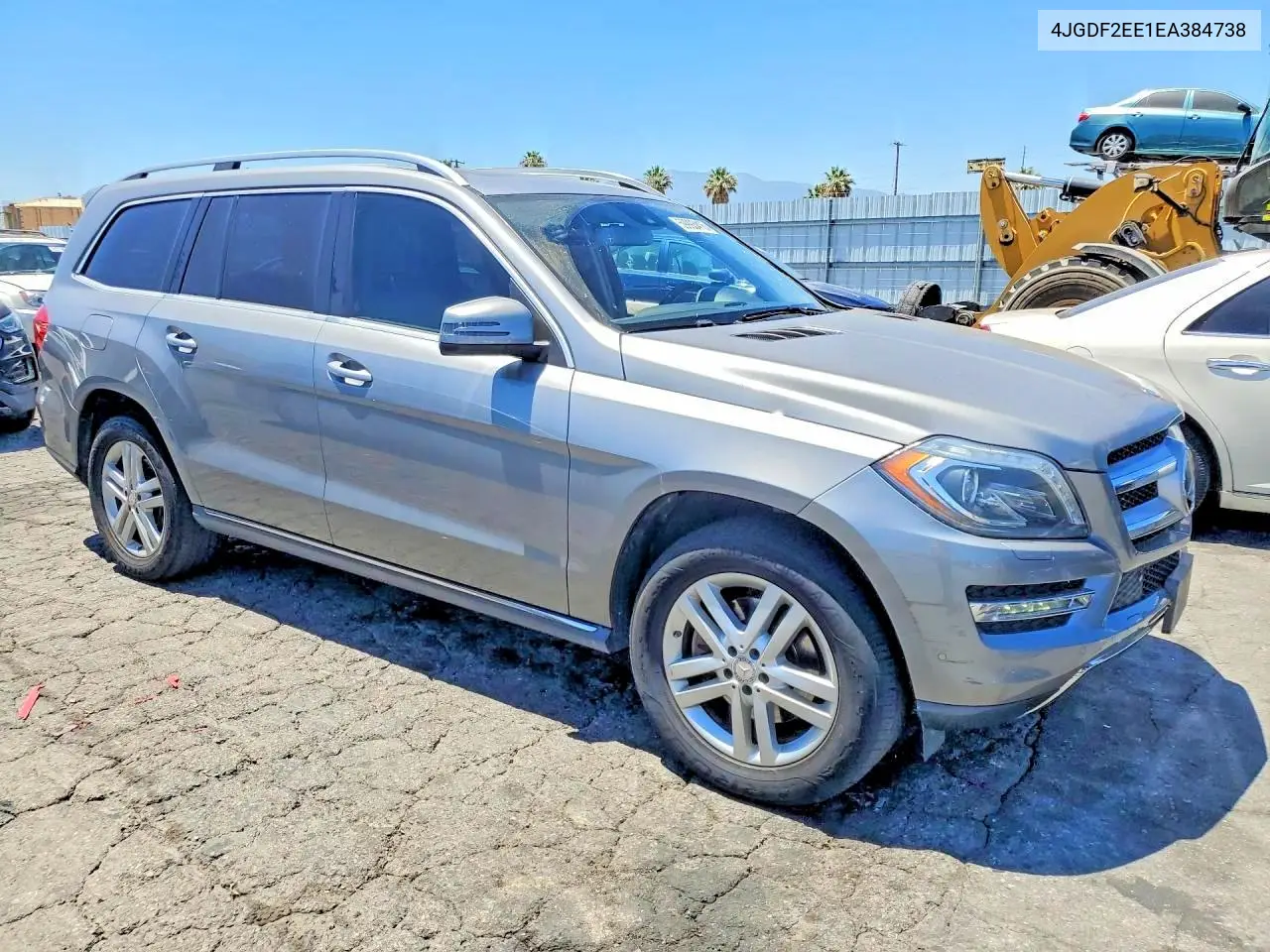 2014 Mercedes-Benz Gl 350 Bluetec VIN: 4JGDF2EE1EA384738 Lot: 59921276
