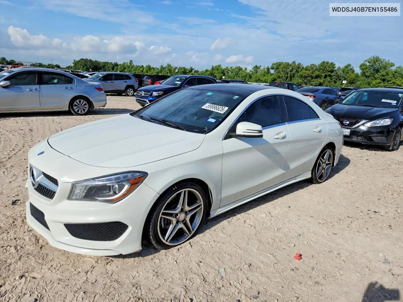 2014 Mercedes-Benz Cla 250 4Matic VIN: WDDSJ4GB7EN155486 Lot: 59996626