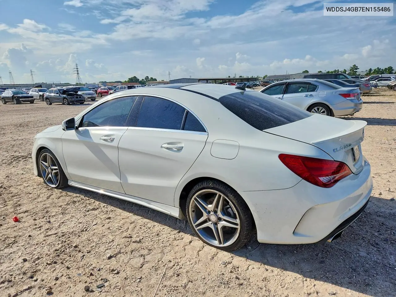 2014 Mercedes-Benz Cla 250 4Matic VIN: WDDSJ4GB7EN155486 Lot: 59996626