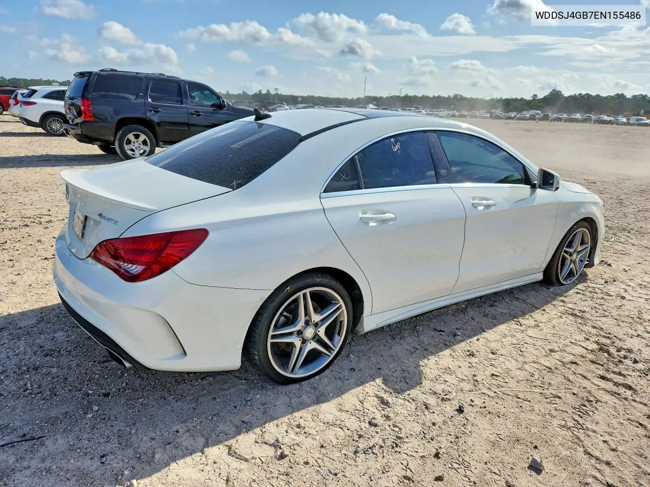 2014 Mercedes-Benz Cla 250 4Matic VIN: WDDSJ4GB7EN155486 Lot: 59996626