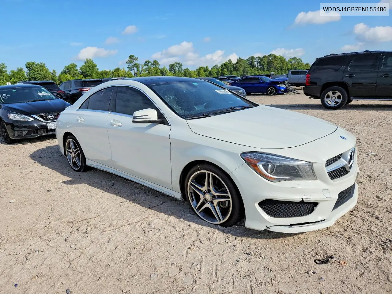 2014 Mercedes-Benz Cla 250 4Matic VIN: WDDSJ4GB7EN155486 Lot: 59996626