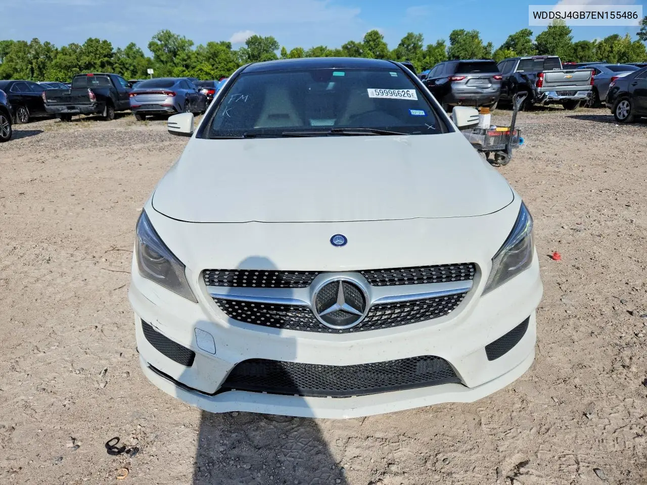2014 Mercedes-Benz Cla 250 4Matic VIN: WDDSJ4GB7EN155486 Lot: 59996626