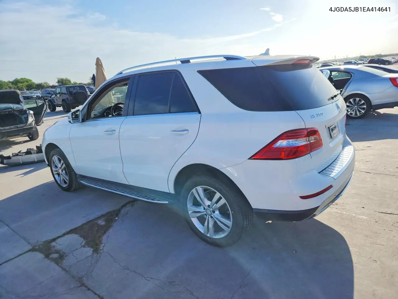 2014 Mercedes-Benz Ml 350 VIN: 4JGDA5JB1EA414641 Lot: 60002826