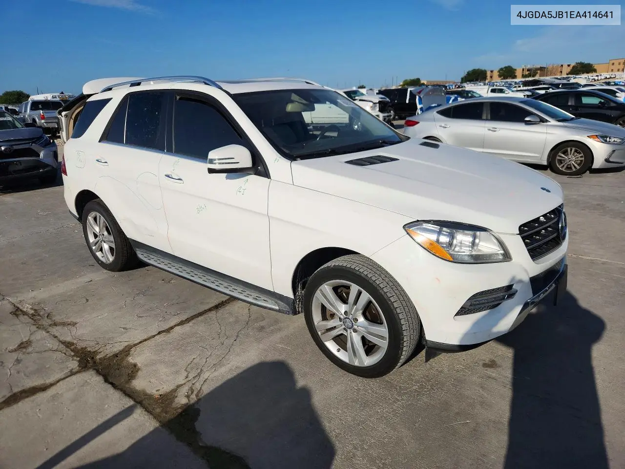 2014 Mercedes-Benz Ml 350 VIN: 4JGDA5JB1EA414641 Lot: 60002826