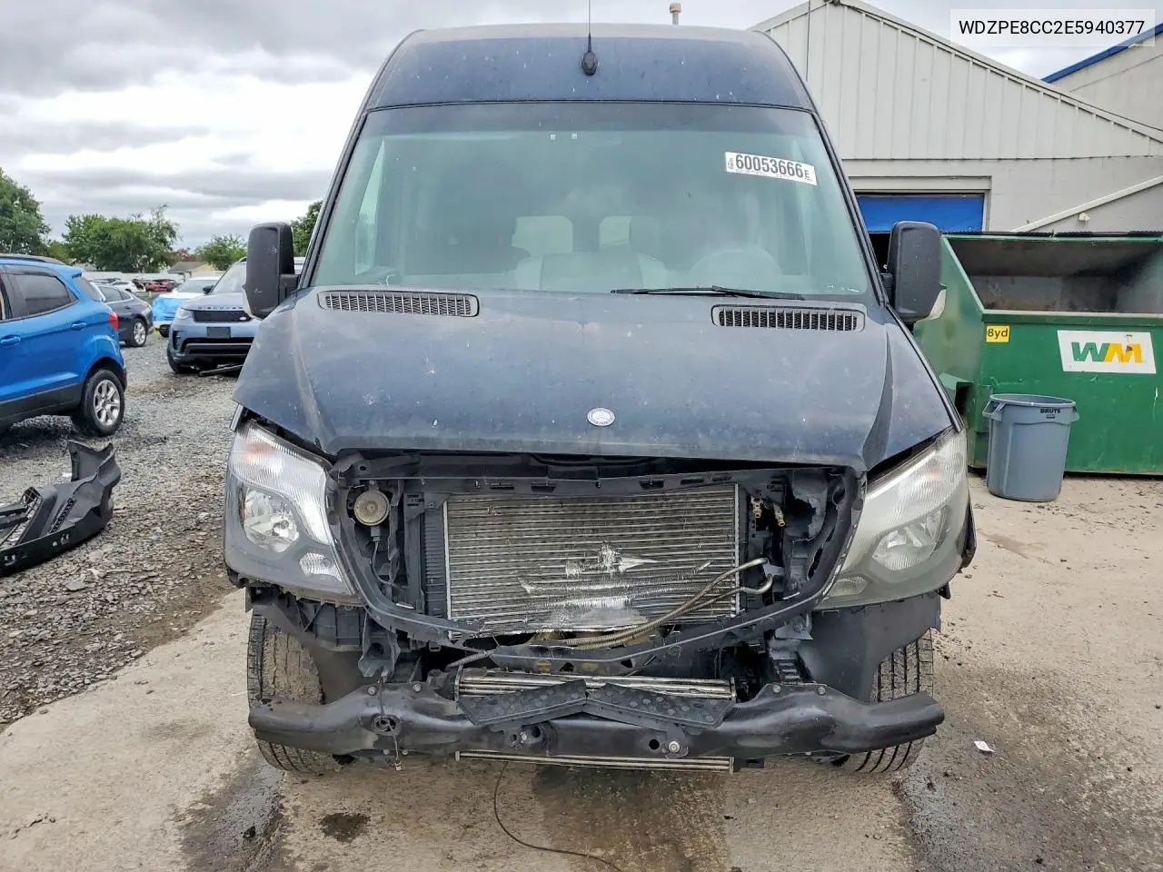 2014 Mercedes-Benz Sprinter Delivery Van VIN: WDZPE8CC2E5940377 Lot: 60053666
