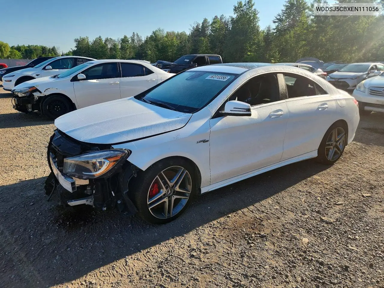2014 Mercedes-Benz Cla 45 Amg VIN: WDDSJ5CBXEN111056 Lot: 60310356