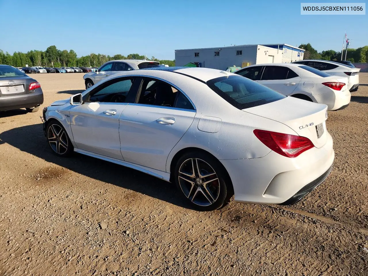 2014 Mercedes-Benz Cla 45 Amg VIN: WDDSJ5CBXEN111056 Lot: 60310356