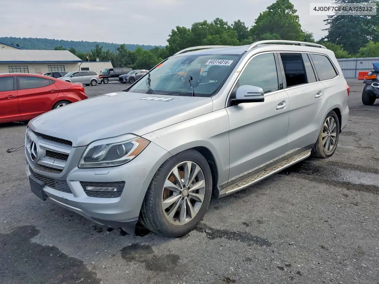 2014 Mercedes-Benz Gl 450 4Matic VIN: 4JGDF7CE4EA325232 Lot: 60314016