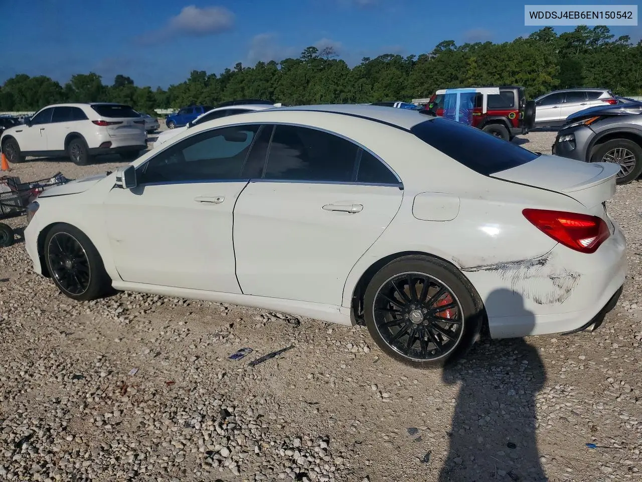 2014 Mercedes-Benz Cla 250 VIN: WDDSJ4EB6EN150542 Lot: 60421866