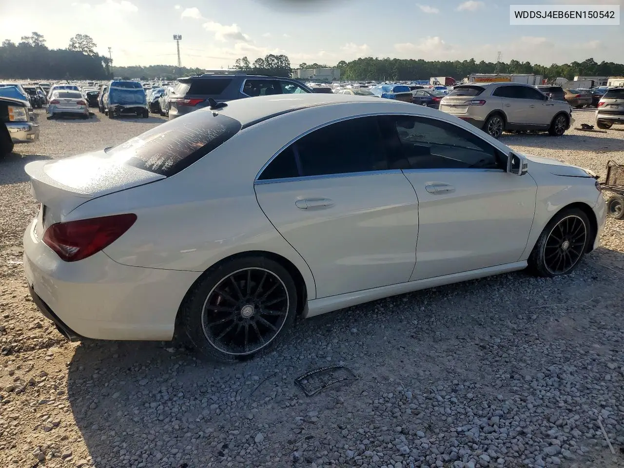 2014 Mercedes-Benz Cla 250 VIN: WDDSJ4EB6EN150542 Lot: 60421866