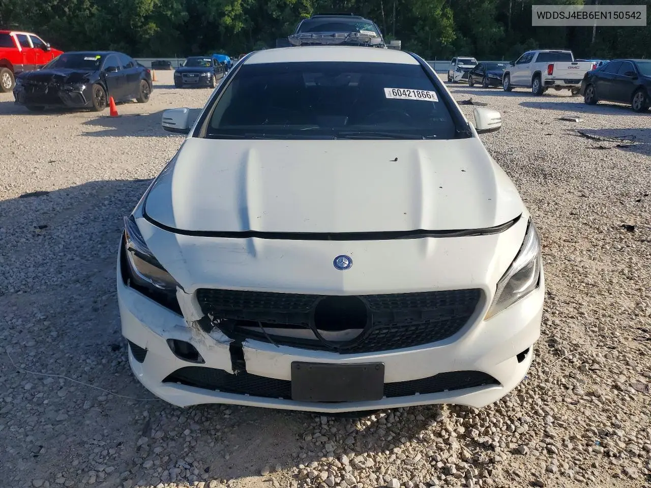 2014 Mercedes-Benz Cla 250 VIN: WDDSJ4EB6EN150542 Lot: 60421866