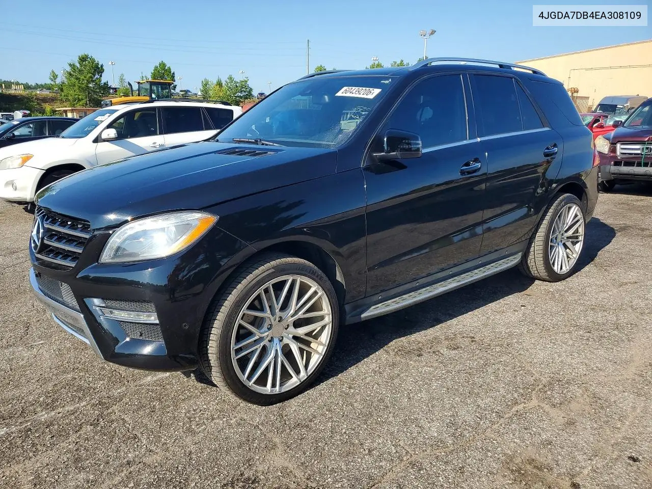 2014 Mercedes-Benz Ml 550 4Matic VIN: 4JGDA7DB4EA308109 Lot: 60439206