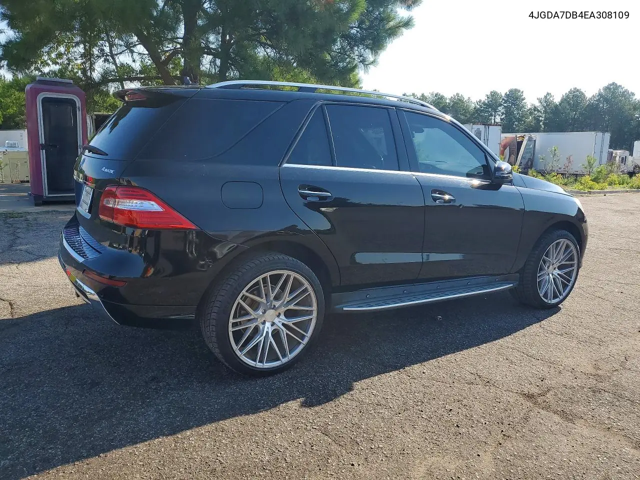 2014 Mercedes-Benz Ml 550 4Matic VIN: 4JGDA7DB4EA308109 Lot: 60439206