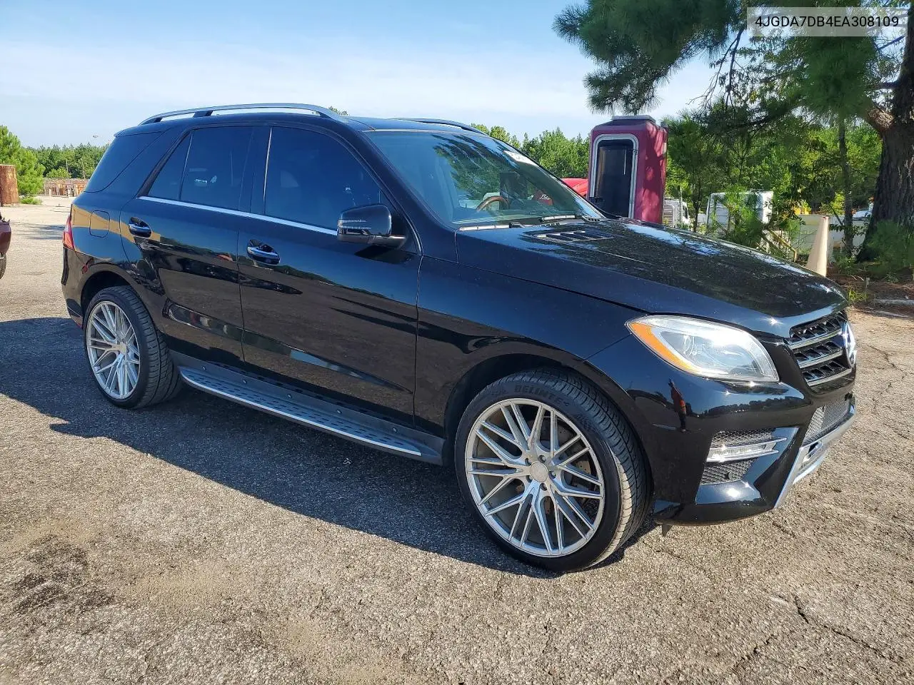 2014 Mercedes-Benz Ml 550 4Matic VIN: 4JGDA7DB4EA308109 Lot: 60439206