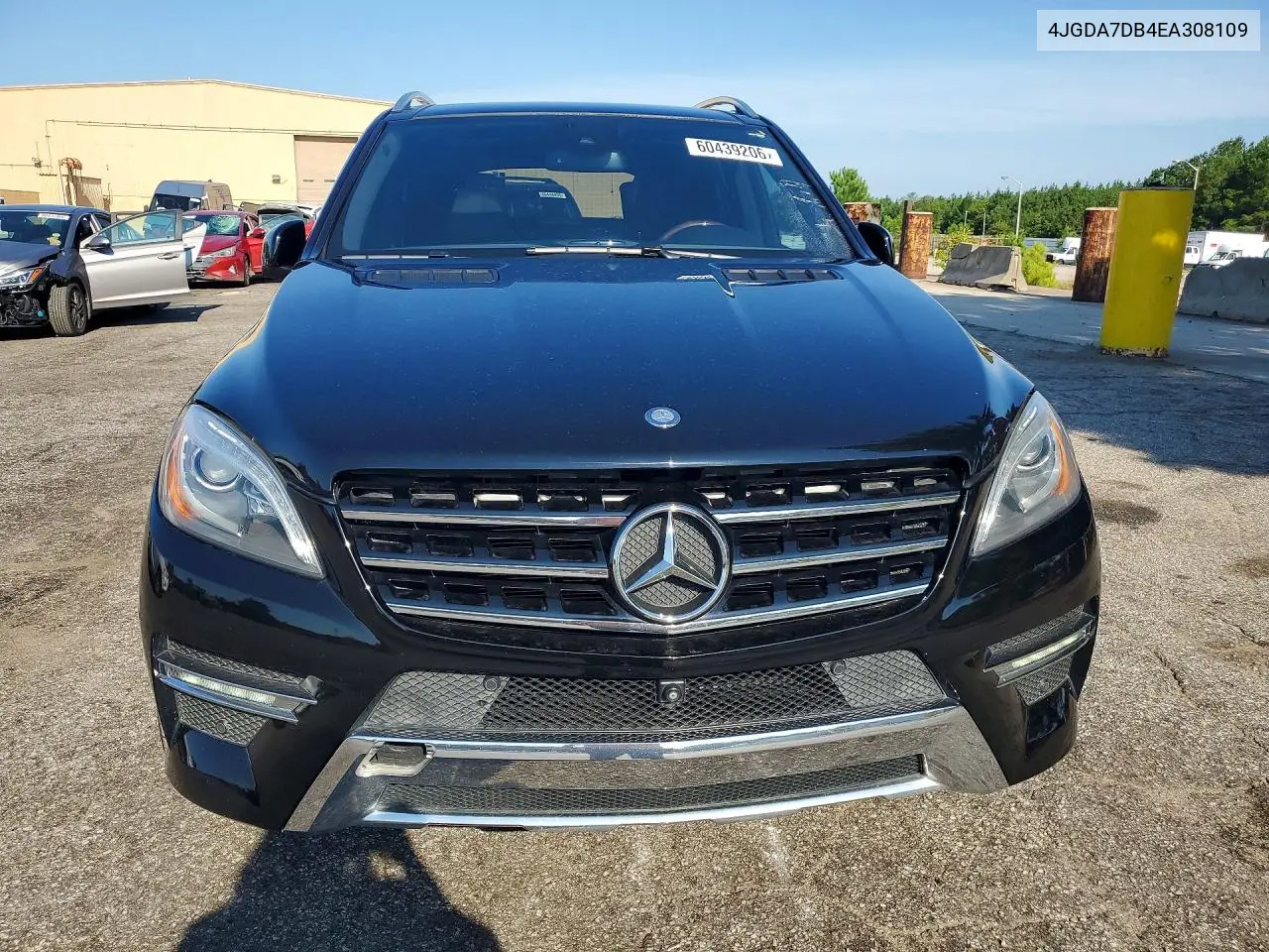 2014 Mercedes-Benz Ml 550 4Matic VIN: 4JGDA7DB4EA308109 Lot: 60439206