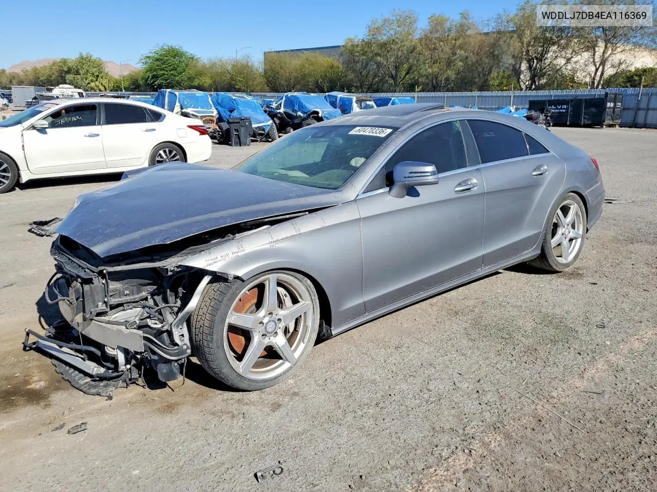 2014 Mercedes-Benz Cls 550 VIN: WDDLJ7DB4EA116369 Lot: 60470336