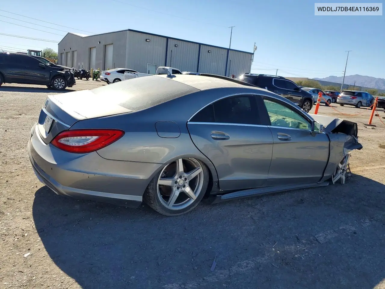 2014 Mercedes-Benz Cls 550 VIN: WDDLJ7DB4EA116369 Lot: 60470336