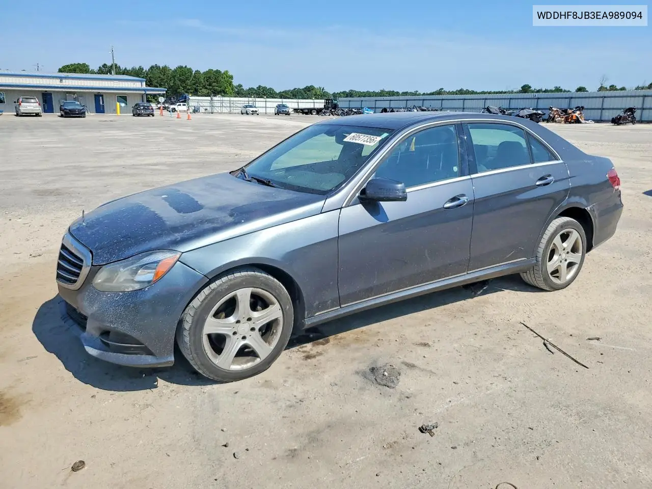 2014 Mercedes-Benz E 350 4Matic VIN: WDDHF8JB3EA989094 Lot: 60577356