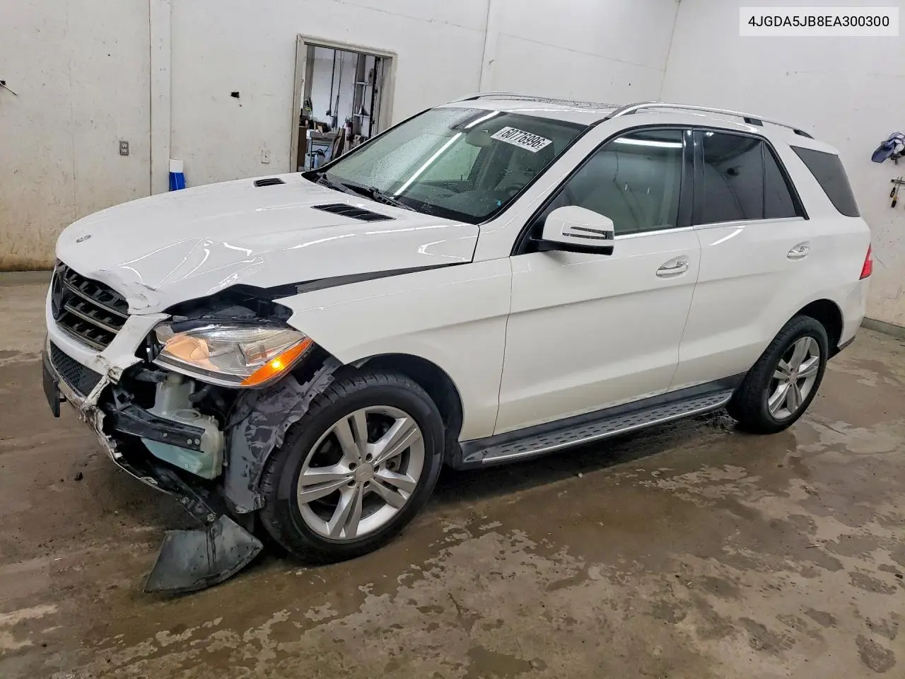 2014 Mercedes-Benz Ml 350 VIN: 4JGDA5JB8EA300300 Lot: 60776996