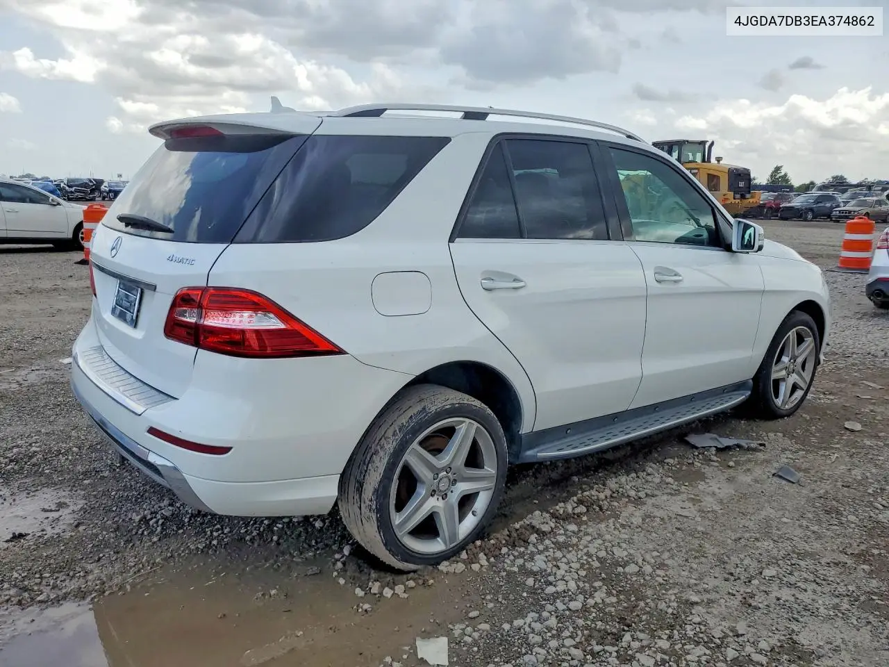 2014 Mercedes-Benz Ml 550 4Matic VIN: 4JGDA7DB3EA374862 Lot: 60941686