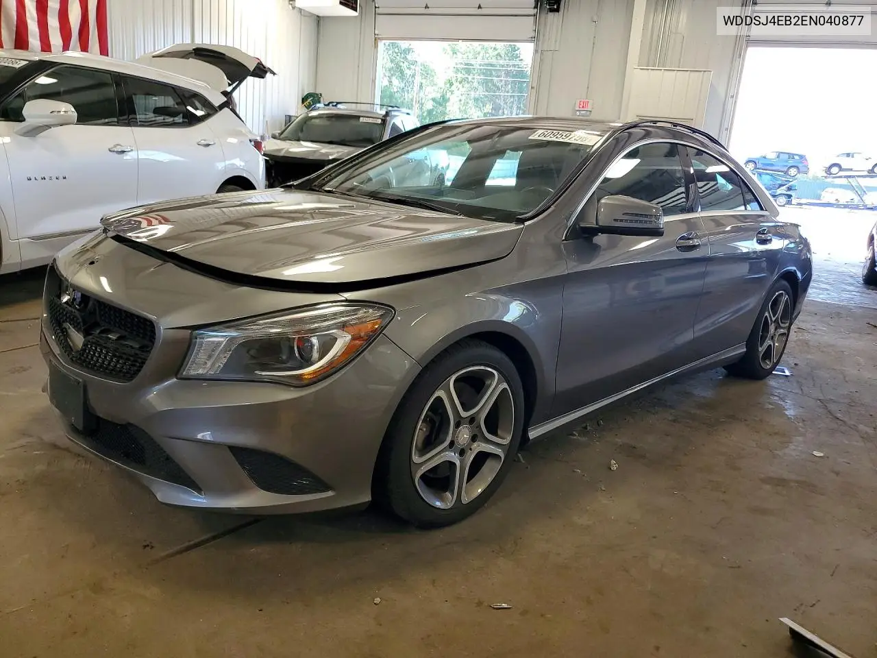 2014 Mercedes-Benz Cla 250 VIN: WDDSJ4EB2EN040877 Lot: 60959756