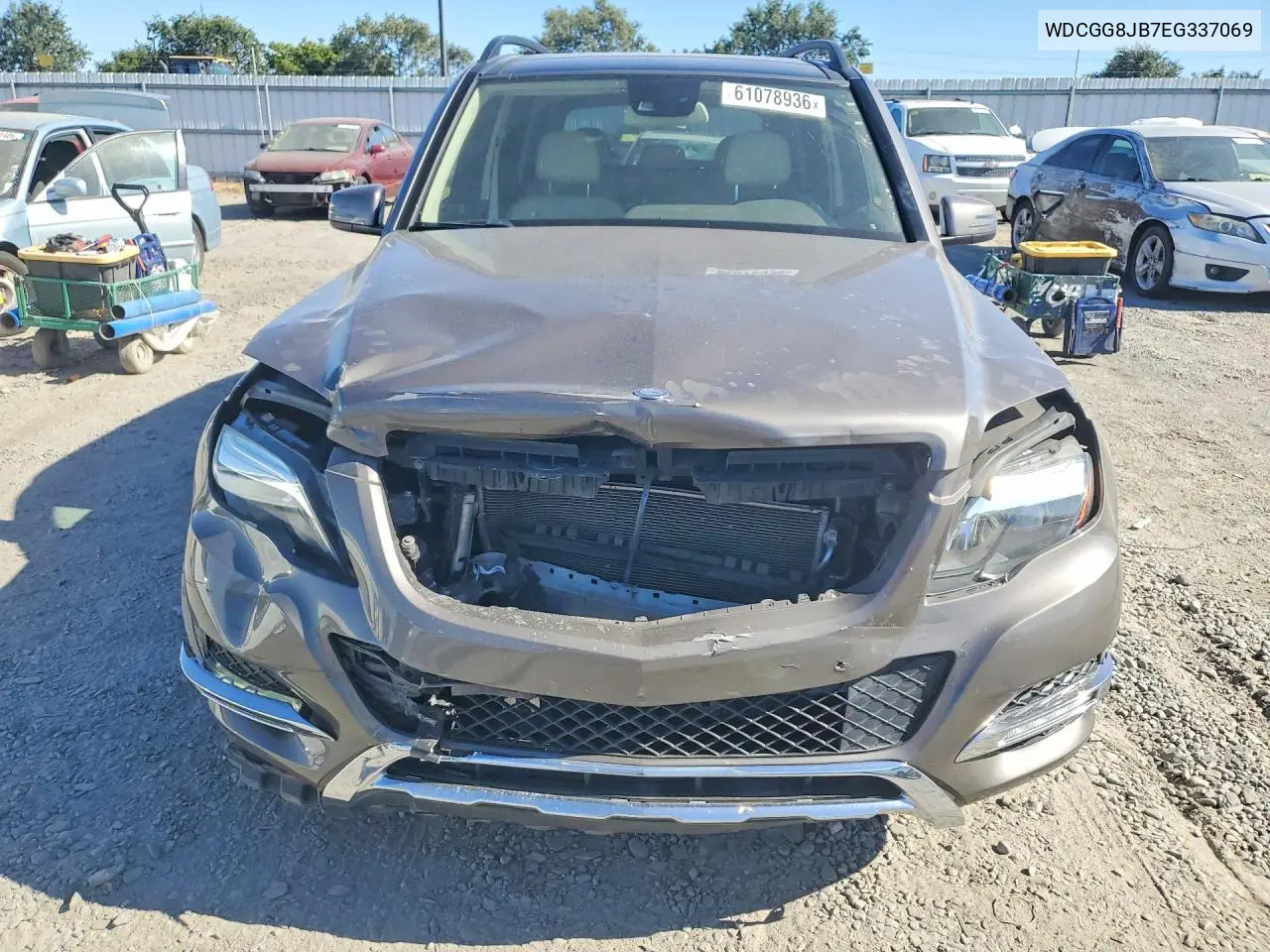2014 Mercedes-Benz Glk 350 4Matic VIN: WDCGG8JB7EG337069 Lot: 61078936