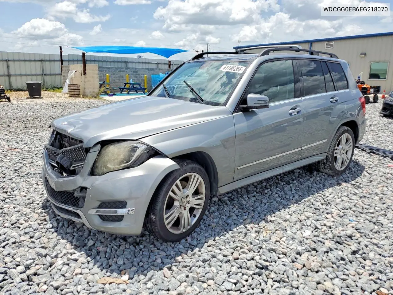 2014 Mercedes-Benz Glk 250 Bluetec VIN: WDCGG0EB6EG218070 Lot: 61198266