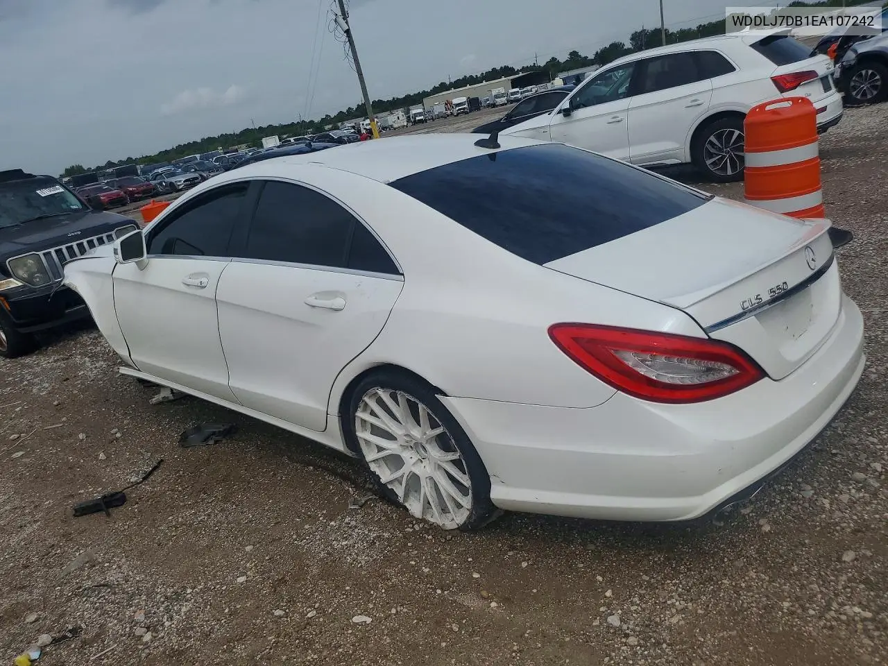 2014 Mercedes-Benz Cls 550 VIN: WDDLJ7DB1EA107242 Lot: 61323666