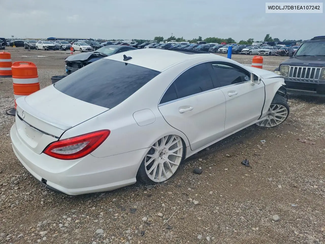 2014 Mercedes-Benz Cls 550 VIN: WDDLJ7DB1EA107242 Lot: 61323666