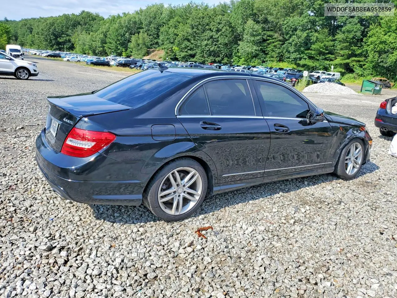 2014 Mercedes-Benz C 300 4Matic VIN: WDDGF8AB8EA952859 Lot: 61422226