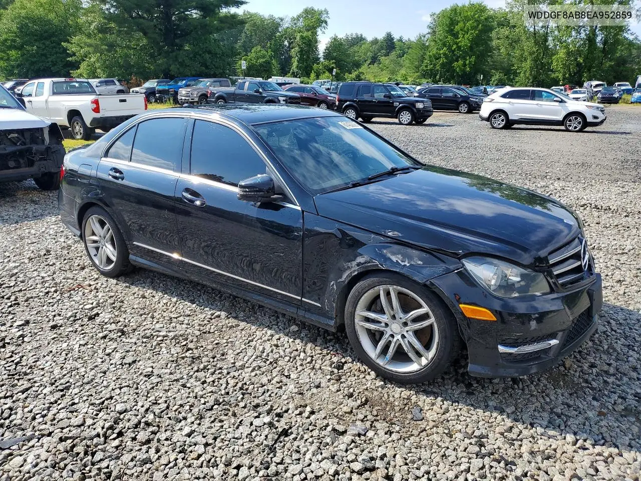2014 Mercedes-Benz C 300 4Matic VIN: WDDGF8AB8EA952859 Lot: 61422226