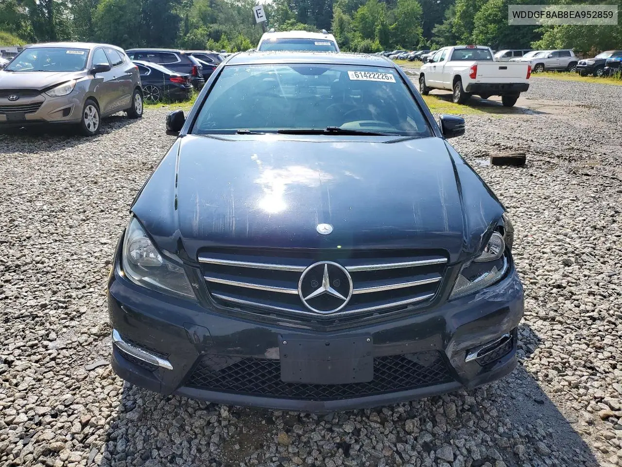 2014 Mercedes-Benz C 300 4Matic VIN: WDDGF8AB8EA952859 Lot: 61422226