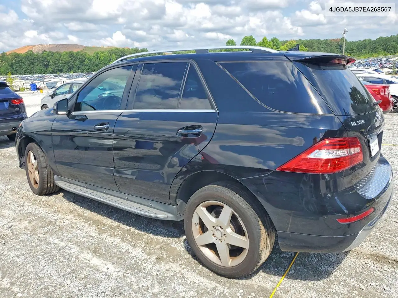 2014 Mercedes-Benz Ml 350 VIN: 4JGDA5JB7EA268567 Lot: 61440016